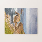 Sunset at Lands End in Cornwall England Puzzle (Horizontal)