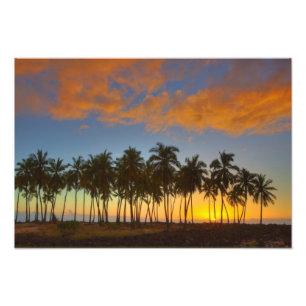 Sunset at National Historic Park Pu'uhonua o Fotodruck