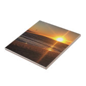 Sunset at Newport Beach, Kalifornien Fliese (Seite)