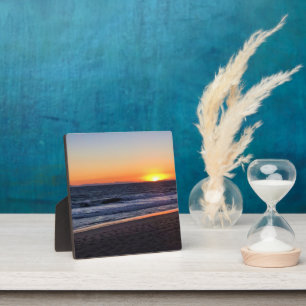 Sunset at Newport Beach, Kalifornien Fotoplatte