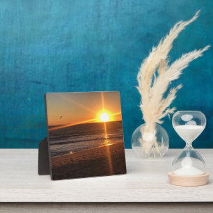 Sunset at Newport Beach, Kalifornien Fotoplatte
