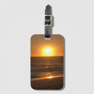 Sunset at Newport Beach, Kalifornien Gepäckanhänger