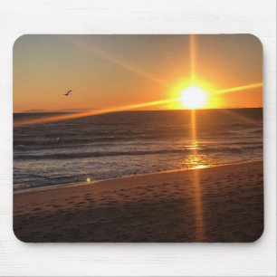 Sunset at Newport Beach, Kalifornien Mousepad