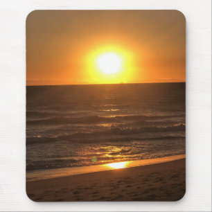 Sunset at Newport Beach, Kalifornien Mousepad