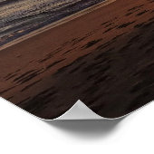 Sunset at Newport Beach, Kalifornien Poster (Ecke)