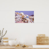 Sunset at Oil, Santorini 2 Poster (Küche)