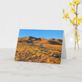 Sunset At Paramillos Karte (Gelbe Blume)