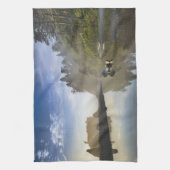 Sunset at Ruby Beach, Olympic National Park, Geschirrtuch (Vertikal)