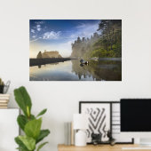 Sunset at Ruby Beach, Olympic National Park, Poster (Heimbüro)