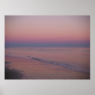 Sunset at Sullivan's Island, SC Poster