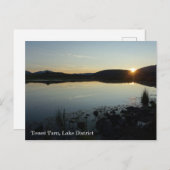 Sunset at Tewet Tarn Postcard Postkarte (Vorne/Hinten)
