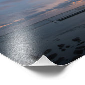 Sunset at the Beach Fotodruck (Ecke)