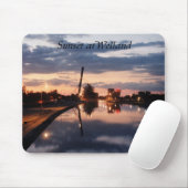 Sunset at Welland mousepad (Mit Mouse)