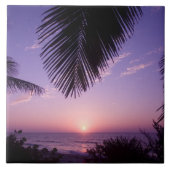 Sunset at West End, Cayman Brac, Cayman Islands, Fliese (Vorderseite)