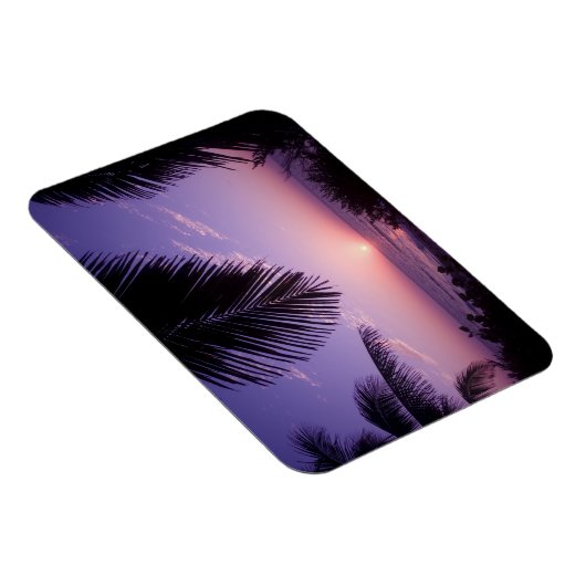 Sunset at West End, Cayman Brac, Cayman Islands, Magnet (Rechte Seite)