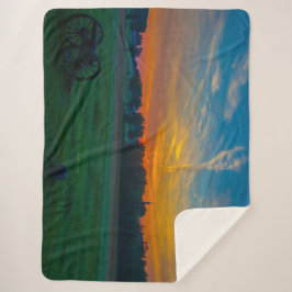 SUNSET auf dem BATTLEFIELD Sherpadecke