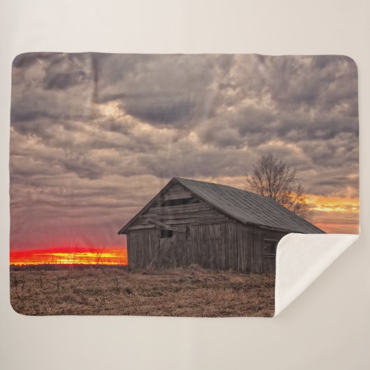 SUNSET AUF DER FARM SHERPADECKE (Vorderseite (Horizontal))