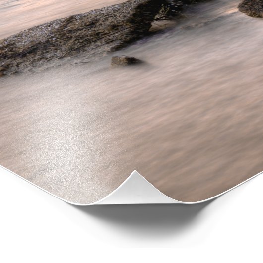 Sunset auf Louisianas Sümpfen Fotodruck (Ecke)