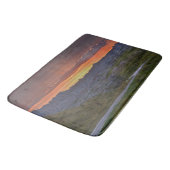 Sunset, Badlands Nationalpark Badematte (Schrägansicht)