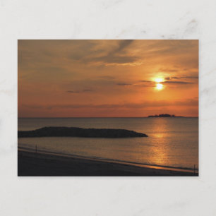 Sunset Bahamas Postcard Postkarte