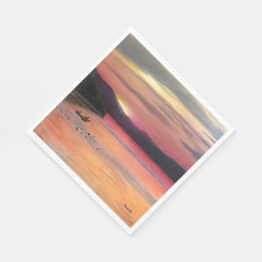 Sunset Bay Napkins Serviette (Ecke)