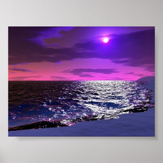 Sunset Bay Poster (Vorne)