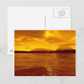 Sunset Bay - Postkarte (Vorne/Hinten)
