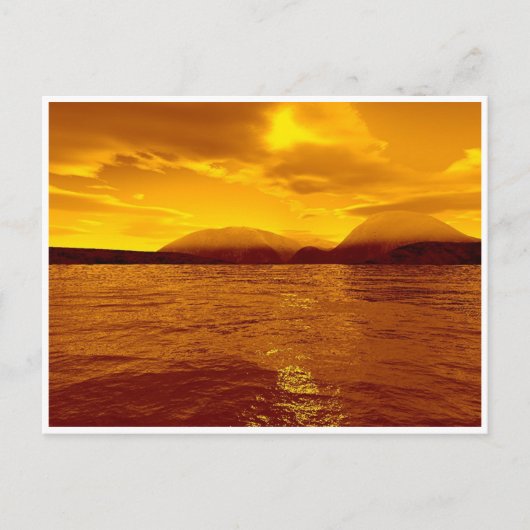 Sunset Bay - Postkarte (Vorderseite)