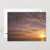 Sunset Bay / Providenciales Turks und Caicos Postkarte (Vorne/Hinten)