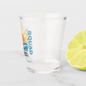 Sunset Beach 50 AF Crew Niedliche Geburtstag Schnapsglas (Rechts)