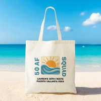 Sunset Beach 50 AF Crew Niedliche Geburtstag