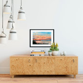 Sunset Beach Art Print Poster