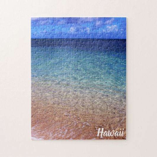 Sunset Beach auf Oahu Puzzle (Vertikal)