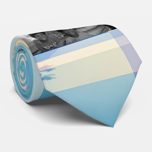 Sunset Beach Bauhaus Krawatte (Gerollt)