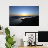 Sunset Beach California Poster (Heimbüro)