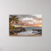 Sunset Beach Canvas Print 12 Leinwanddruck (Vorderseite)