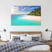 Sunset Beach Canvas Print Picture 10 Leinwanddruck (Insitu (Schlafzimmer))
