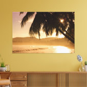 Sunset Beach Canvas Print Picture 11 Leinwanddruck (Insitu (Wohnzimmer))