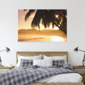 Sunset Beach Canvas Print Picture 11 Leinwanddruck (Insitu (Schlafzimmer))