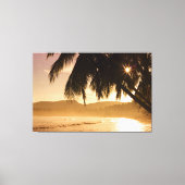 Sunset Beach Canvas Print Picture 11 Leinwanddruck (Vorderseite)