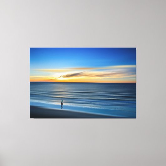 Sunset Beach Canvas Print Picture 14 Leinwanddruck (Vorderseite)