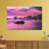 Sunset Beach Canvas Print Picture 16 Leinwanddruck (Insitu (Wohnzimmer))