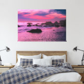 Sunset Beach Canvas Print Picture 16 Leinwanddruck (Insitu (Schlafzimmer))