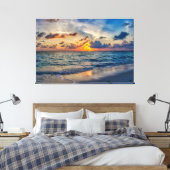 Sunset Beach Canvas Print Picture 20 Leinwanddruck (Insitu (Schlafzimmer))