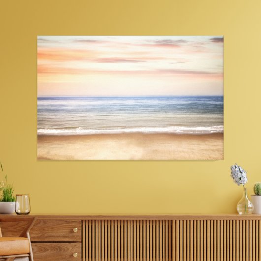 Sunset Beach Canvas Print Picture 25 Leinwanddruck (Insitu (Wohnzimmer))
