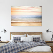 Sunset Beach Canvas Print Picture 25 Leinwanddruck (Insitu (Schlafzimmer))