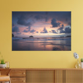 Sunset Beach Canvas Print Picture 26 Leinwanddruck (Insitu (Wohnzimmer))