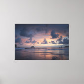 Sunset Beach Canvas Print Picture 26 Leinwanddruck (Vorderseite)