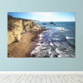 Sunset Beach Canvas Print Picture 28 Leinwanddruck (Insitu (Holzboden))