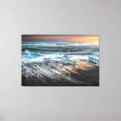 Sunset Beach Canvas Print Picture 29 Leinwanddruck (Vorderseite)